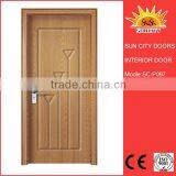 SC-P097 Top Quality Carved MDF Pretty PVC Door Price