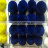 Blue Pompon Making by Rex Rabbit thumbnail-1