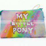 Heat Transfer or Silk Printing Mini Canvas Coin Purse, Lady Wallet thumbnail-3