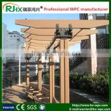 High quality eco-friendly modern balcony WPC pergola