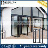 Aluminum Double Glass Folding Balcony Door Designs thumbnail-3