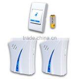 Wireless Door Bell 80m Home 2 Receivers Remote Control Chime 36 Tunes Doorbell thumbnail-6