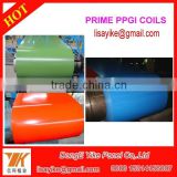 Ral 5005 color prime prepainted galvanized steel coil