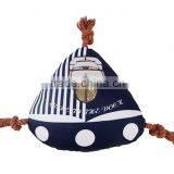 nautical design durable cotton braided design dog toys