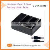 Hot Sales Dual Charger for Gopro Hero 4 for Gopro Hero 4 Black Edition thumbnail-1