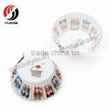 3 thickness disposable round paper cake cup                        
                                                Quality Choice