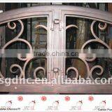 Arc Wrought Iron Swing Window (NC-window-03) thumbnail-1