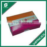 GLOSSY LAMINATION CARDBOARD COOKIES SHIPPING BOX FOLDED FOOD TAKE AWAY CARTONS PROMOTION thumbnail-4