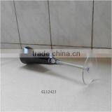 Elegant Black Colored Long Stem Glass Champagne Flute thumbnail-3