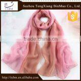 100% Silk Scarf for Women With GradientRamp thumbnail-1