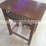 School Furniture Wood Combo School Desk and Chair HXZY026 Wood Desk thumbnail-6