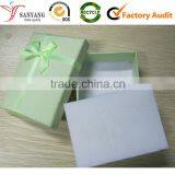 China Manufacturer Wholesale Custom Cheap Sponge Paper Box for Pandora Ring Pendant thumbnail-1