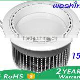 Wide Angel Cool White Indoor 15w COB Dimmable LED Downlight Recessed Light Wholesale thumbnail-1