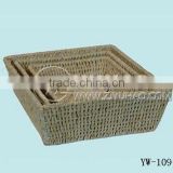 Gift Storage Basket Made of Corn Husk