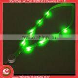 Pretty and Comfortable Polyester Printing Led Monster Lanyard for Gifts