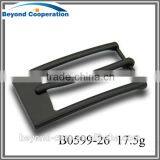 Gunmetal Alloy Pin Buckle With 26mm Square Simple Nice Quality thumbnail-1