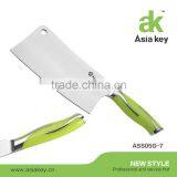New Arrival Kitchen Knife Set,green ABS Handle,acrylic Block thumbnail-2