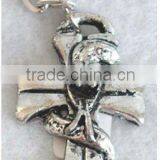Jesus Metal Cross Necklace, Cross Crucifix