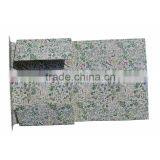 Cardboard Paper File Folder With Elastic Closure (BLY8-0535EMF)