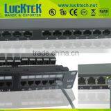 24 Port Cat.5e and Cat6 LED Patch Panel