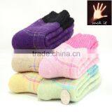 Thick Warm Winter Colorful Wool Socks Terry Socks Cashmere Socks Square Granada Towel China Socks Factory thumbnail-1