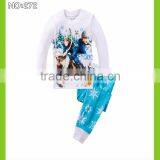 Boys Frozen Pajamas Girls Frozen Pijamas Cotton Sleepwear Kids Funny Pyjamas Children Lovely Night Wear thumbnail-1