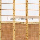Thin Bamboo Strip Floor Screen