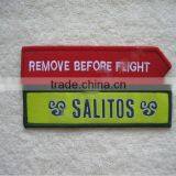 Custom Name Woven Patches Iron-on Backing for Sale