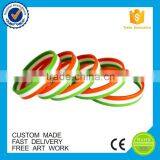 Promotional Free Sample Rubber Printing Wide Wristband thumbnail-2