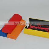 New Hand Made PU Leather Aluminum Reading Glasses Case