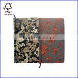 2 Subject Hardcover Notepad/diary College Ruled Fabric Cover thumbnail-1
