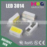 Harvatek Ultra Bright 3.0x1.4x0.8mm Sanan Chip 3014 White Smd Led Datasheet thumbnail-2