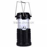 2 Colors Portable Tensile Rechargeable Solar Camping Lantern