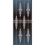 Hanging crystal bead curtains