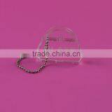 High Quality Custom Clear Acrylic Keychain thumbnail-4