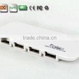 Low Cost Portable High Speed Slim Shape Plastic Casing 480MBPS 7 Port USB 2.0 HUB thumbnail-6
