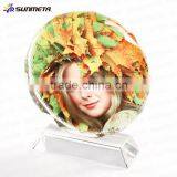 Sunmeta Factory Directly Sunflower Shape Blank Sublimation Crystal,luxury Crystal Gift (BSJ03B) thumbnail-3
