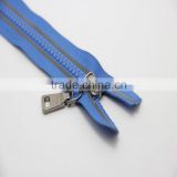 Fluorescent tape #5 open-end ykk Auto lock plastic zipper