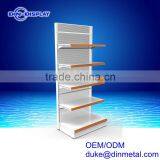 Single Sided 5 Tiers Supermarket Gondola Shelf With Powder Coating Finish thumbnail-2