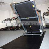 Folding Black Treadmill Floor Mat With Shockproof , Treadmill Shock Absorber Mat thumbnail-2