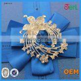 Rhinestone Bouquet for Wedding Invitation/crystal Flower Wedding Bouquets Brooch thumbnail-5
