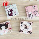 Folding 2015 Newest Pu Pocket Mirror/leather Compact Cosmetic Mirror