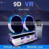 High quality robot shaped egg design india 9dvr virtual reality cinema 9d vr simulator egg cinema