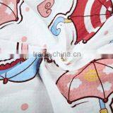 New Arrival Umbrella Printed 100% Cotton Knitted Blanket/Thin Quilt thumbnail-5