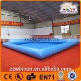 Popular Outdoor Portable Inflatable Adult Swimming Pool Square Above Ground Pool