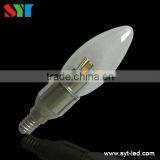360 Degree Led Bulb E14 3w Glass Cover Led Candle Bulb Factory 3years Warranty thumbnail-1
