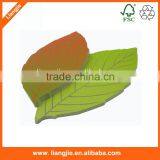 Leaf Shaped Sticky Note Pads, Die-cut Self-adhesive Pad