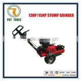 13HP/15HP Hot sale gasoline spring tree stump crushing machine