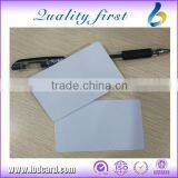 White Blank Unique 125 KHz EM4200 ID Badges With UID Printing
