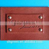 Unique Design Sewing on Leather Patch for Pants thumbnail-4